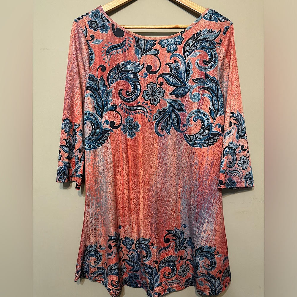 AZALEA Floral Detail Shift Dress